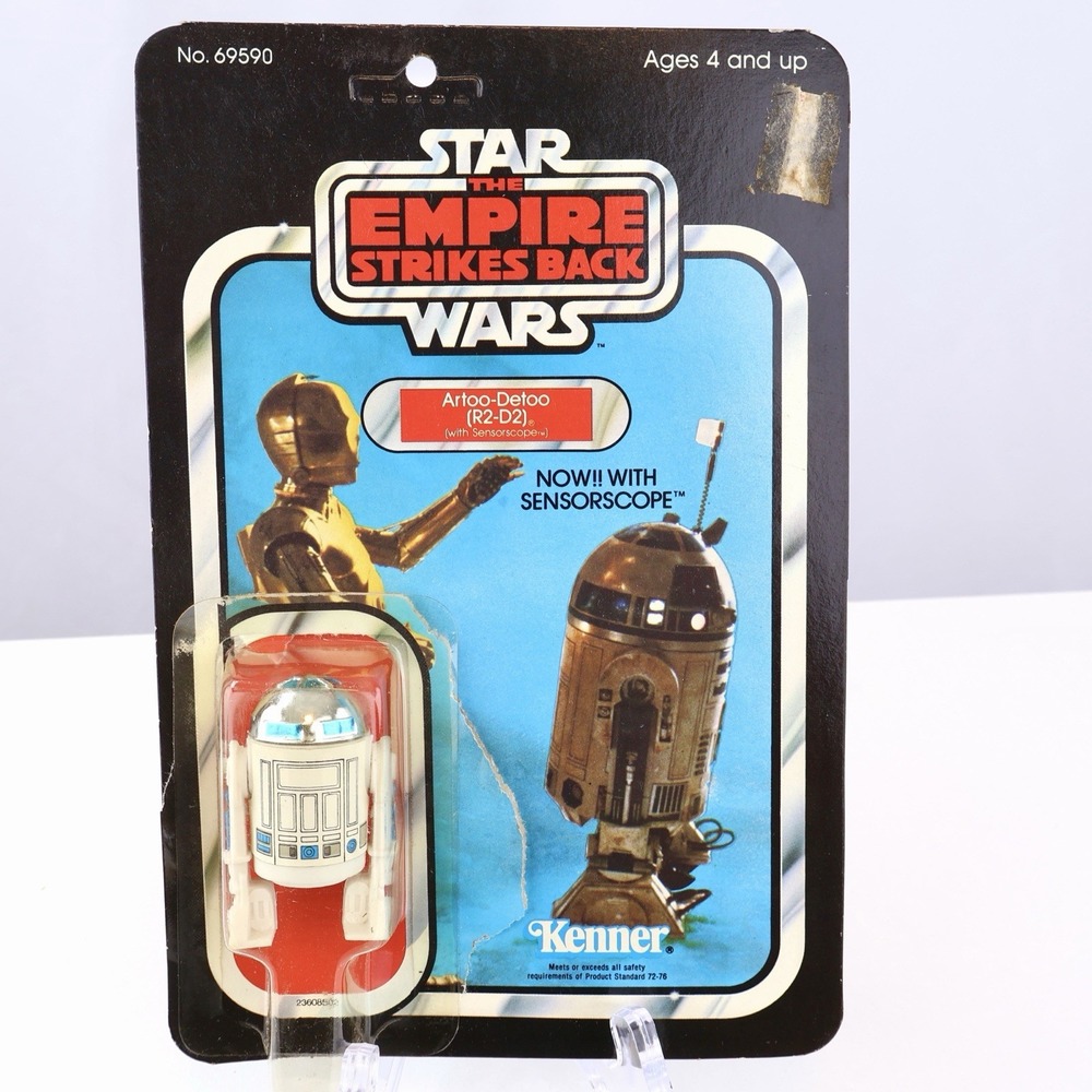 Vintage 1982 Kenner Star Wars ESB R2-D2 w/ Sensorscope MOC Sealed Action Figure